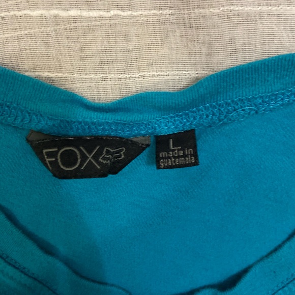 Fox Racing blue t-shirt - Picture 3 of 7